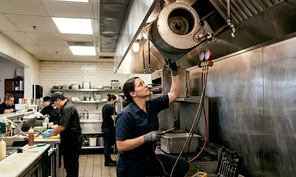 Commercial Exhaust Fan Repair in Vista, CA