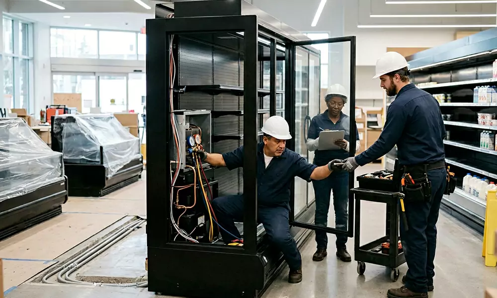 Commercial Refrigeration Installation in Vista, CA