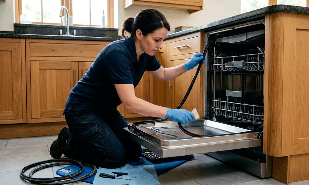 Dishwasher Door Gasket Replacement in Vista, CA
