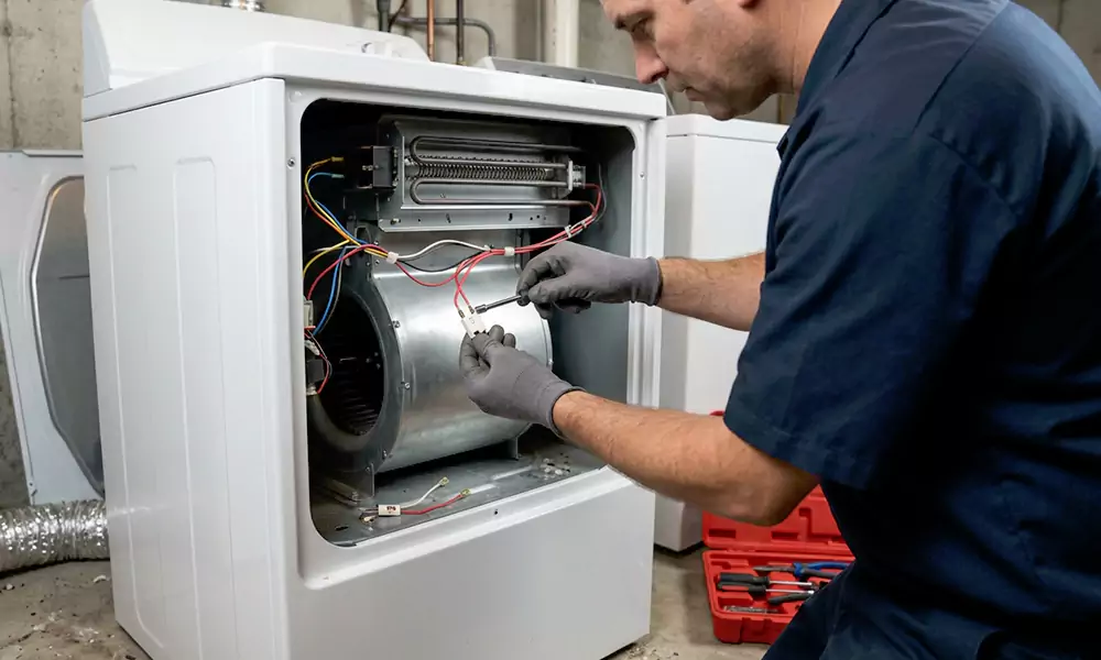 Dryer Thermal Fuse Replacement in Vista, CA