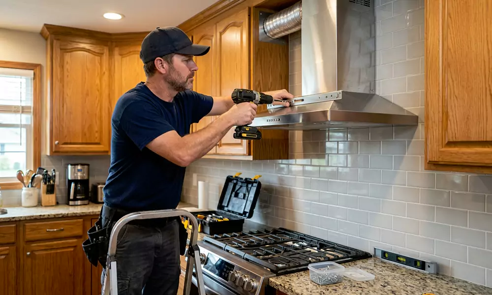 Range Hood Installation in Vista, CA