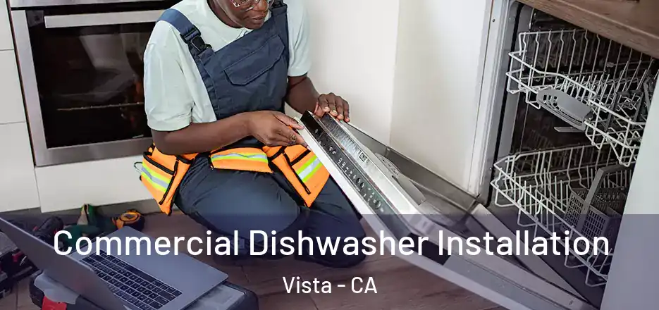 Commercial Dishwasher Installation Vista - CA