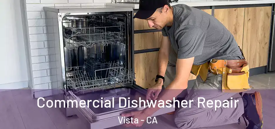 Commercial Dishwasher Repair Vista - CA