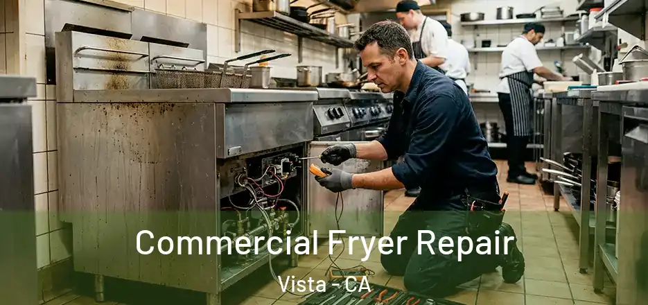 Commercial Fryer Repair Vista - CA