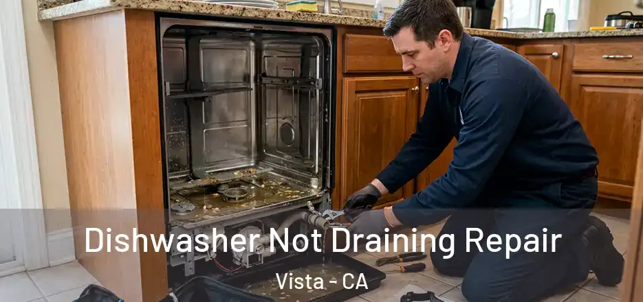 Dishwasher Not Draining Repair Vista - CA