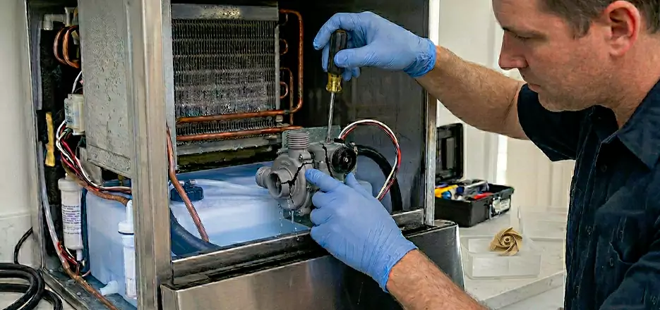 Commercial Ice Maker Water Pump Repair in Vista