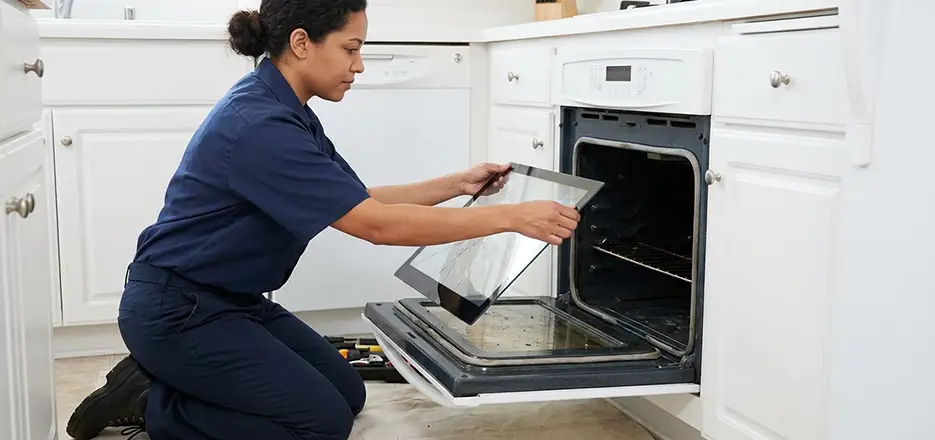 Range Oven Door Glass Replacement in Vista