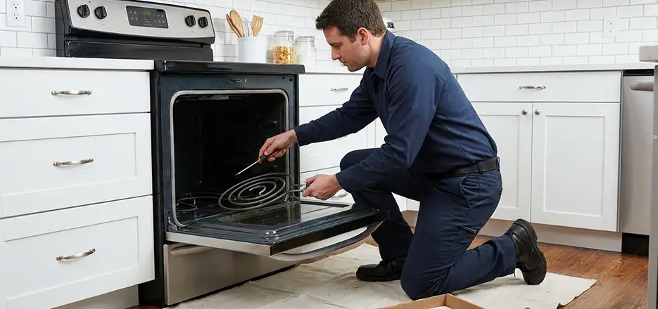 Oven Lower Heating Element Replacement in Vista