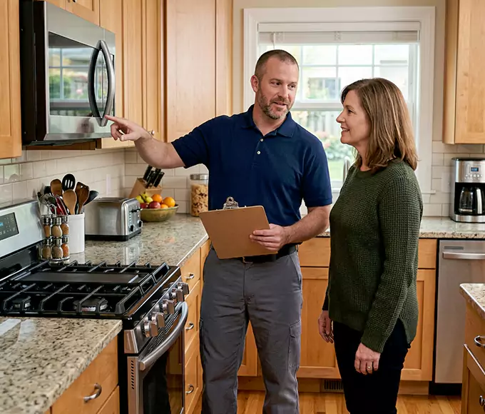 Why Vista Homeowners Trust Us for Professional Microwave Installation?