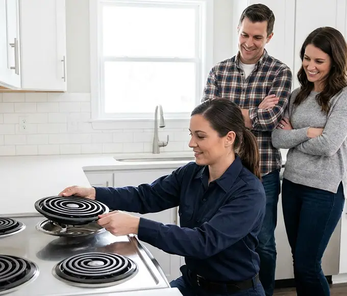 Why Vista, CA Households Count on Vista Appliance Pro for Stove Burner Replacement?