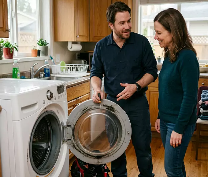 Why Vista, CA Homeowners Choose Vista Appliance Pro for Washer Door Seal Replacement?